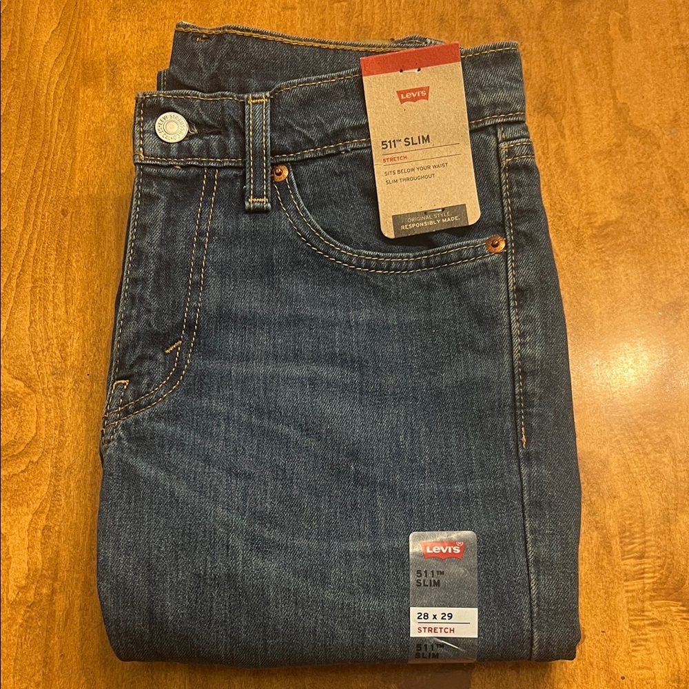 Levi's Slim Fit Jeans - Dark Blue